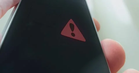 Warning sign of 404 Error, presentation Stock Footage 313439592