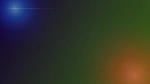 Warning Sign Alert Signal with Abstract Blue Lens Flare and Subtle Red Glow Stock Footage 346527770