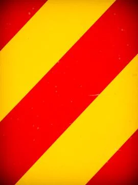 Warning sign background Stock Photos