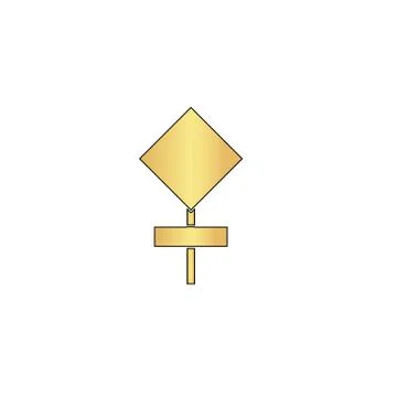 Warning sign computer symbol 스톡 일러스트
