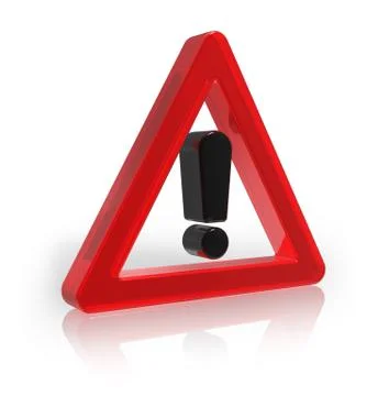 Warning sign 스톡 일러스트