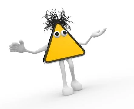 Warning sign Stock Illustration