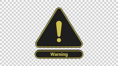 Warning sign Stock Illustration