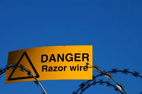 Warning Sign Stock-Fotos