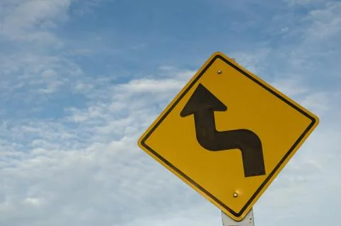 Warning sign Stock Photos