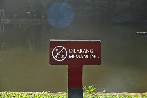 Warning sign Foto stock