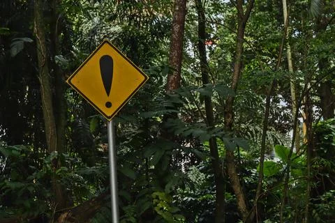 Warning sign Stock Photos