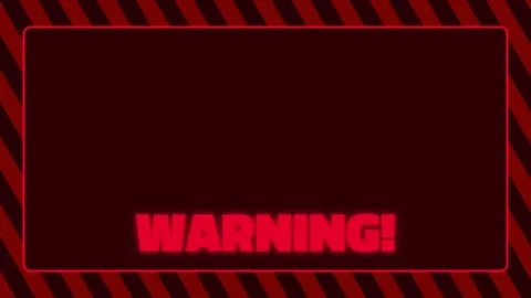 Warning Signal Stock Footage 335630944