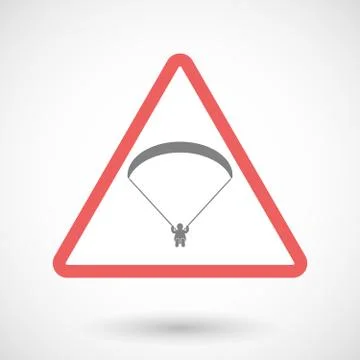 Warning signal with Stock Illustration