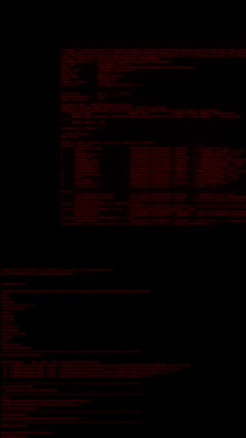 Warning Technology glitch computer virus internet system hacking attack concept. Stock Footage 341897835