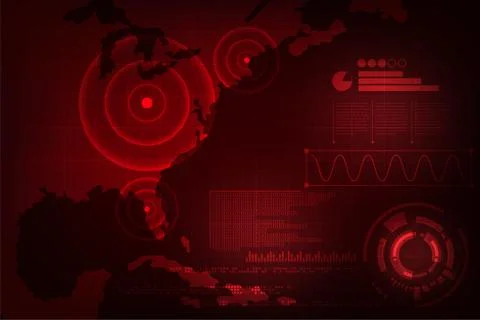 Warning that there is something wrong with the terrain. 스톡 일러스트