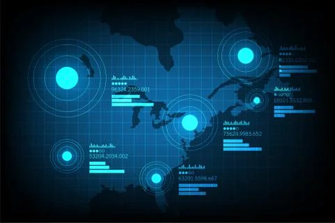 Warning that there is something wrong with the terrain. Stock Illustration