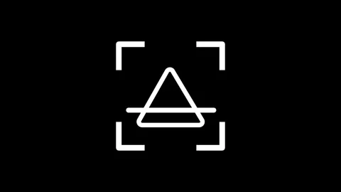 Warning Triangle Stock Footage 334188794