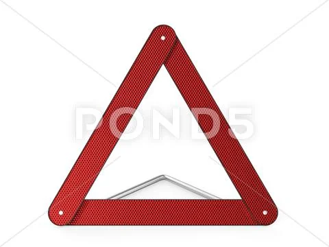 Warning triangle Stock Illustration