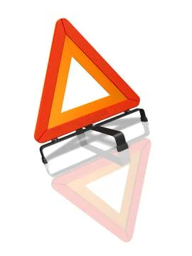Warning triangle Stock Illustration