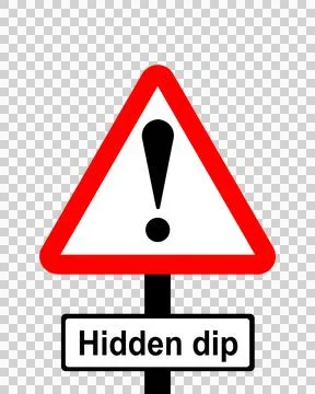 Warning triangle Other danger plate indicates nature of danger Stock Illustration