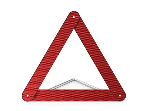Warning triangle Warning triangle on white background Copyright: xZoonar.c... Stock Photos