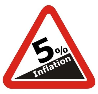 Warnung Inflation Stock Photos