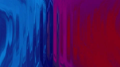Warp caustic flood between blue and red animation Stock Footage 208586764