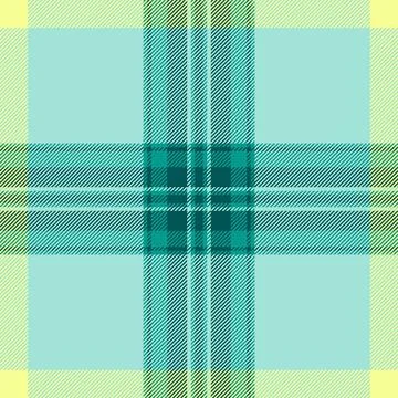 Warp check texture background, network textile plaid vector. Primary tartan.. Stock Illustration