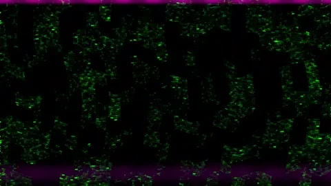 Warp Effect Visual Noise Wide Stock Footage 331080040