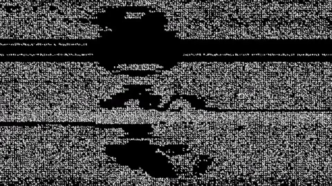 Warp Glitch Effect Horizontal Loop Stock Footage 331080214