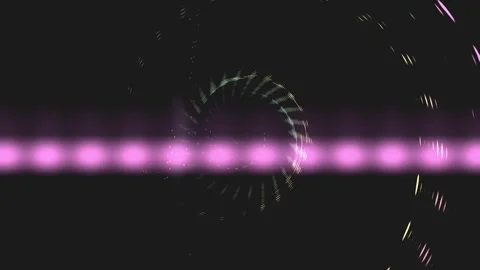 Warp Glitch Effect Horizontal Loop Stock Footage 331096948