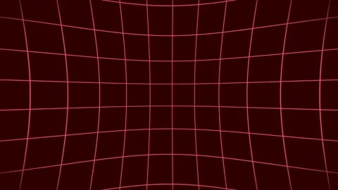 Warp Grid Loop - Dark Red Stock Footage 302709203