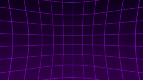 Warp Grid Loop - Galaxy Gradient Stock Footage 302710613