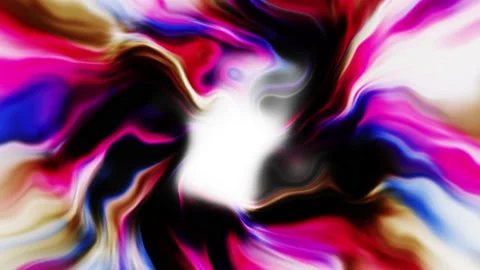 Warp hole color loop material animation motion graphics Stock Footage 157870974