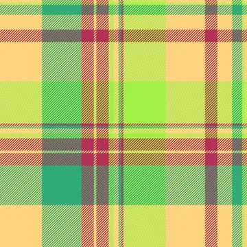 Warp pattern tartan texture, throw vector plaid background. Skill fabric se.. Stock Illustration
