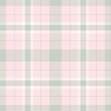 Warp pattern vector fabric, canvas plaid texture tartan. Border check seaml.. Stock Illustration