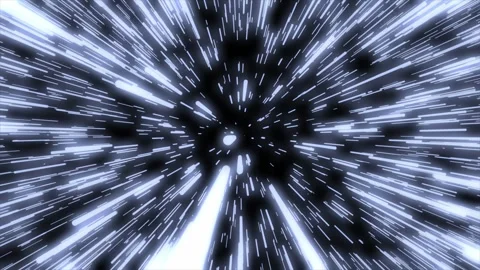 Warp Speed many stars Stock Footage 340281672