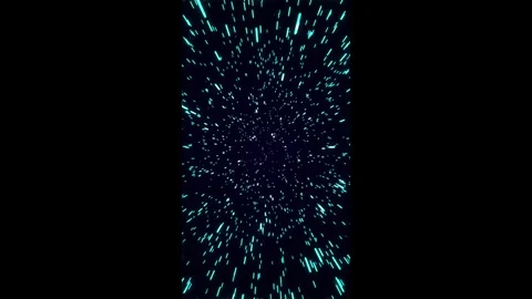 Warp Speed Seamless Background Animation After Effects stock