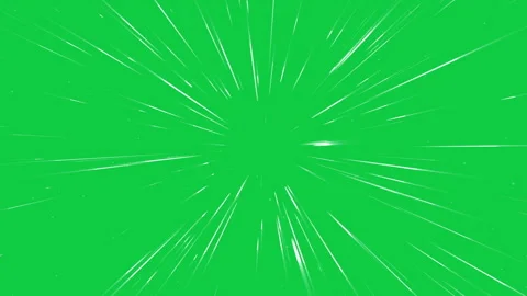 Warp Speed Space Green Screen Stock Footage 274140994