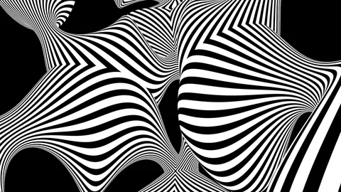 Warp Torus 1e Looping Animation Video stock 73344317