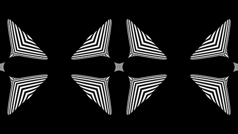 Warp Torus 4 Looping Animation Stock Footage 73344043