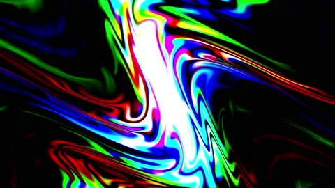Warp wave rgb pattern background Stock Footage 236951994