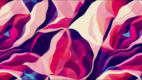 Warp,distorted grid space,crazy psychedelic acid lines seamless animation line Vidéo 220121398