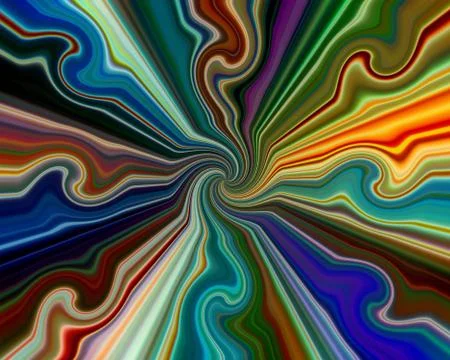 Warped Background Stock Illustration