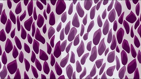 Warped checkered daisy animation. 2d illustrated seamless animation Stock Footage 220121496