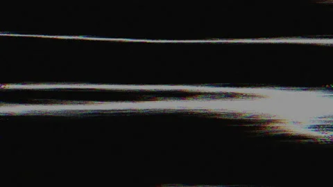 Warped glitch distortion with static noise, abstract grunge animation Stock Footage 236561845