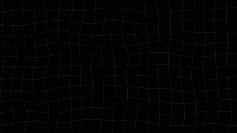 Warped grid distortion loop Stock Footage 340117434