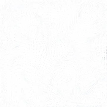 Warped parametric particles surface background. イラスト素材