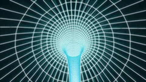 Warped Tunnel Effect. Video stock 296092583