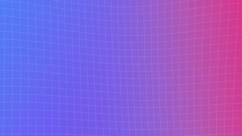 Warped white grid over blue and magenta gradient animated gradient background Vídeos de archivo 348282941