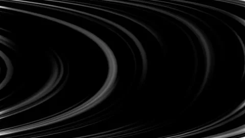 Warping 3d lines in dark space, computer generated modern abstract background Stock Illustration