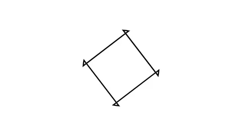 Warping Morphing Circle to Square Animated Looping Loading Spinner Stock Footage 118983917