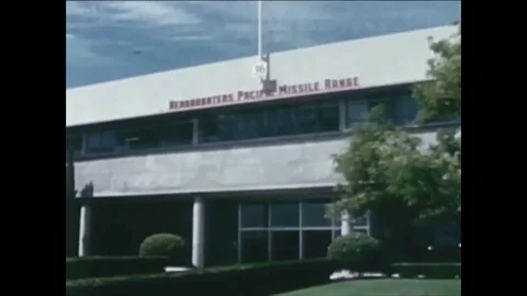 A warplane fires a Sparrow III missile and blows up a target drone, flying above Stock Footage 88553771