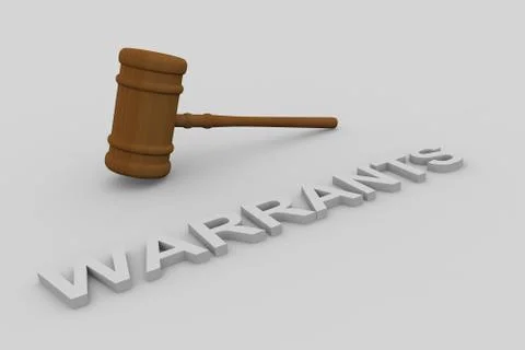 Warrants concept Stock Illustration